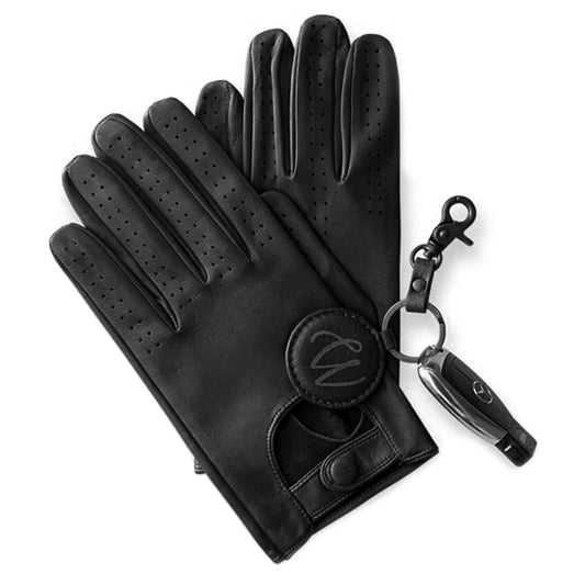Apex Wear Leather Driving Gloves 100% Real Genuine Lambskin Black
